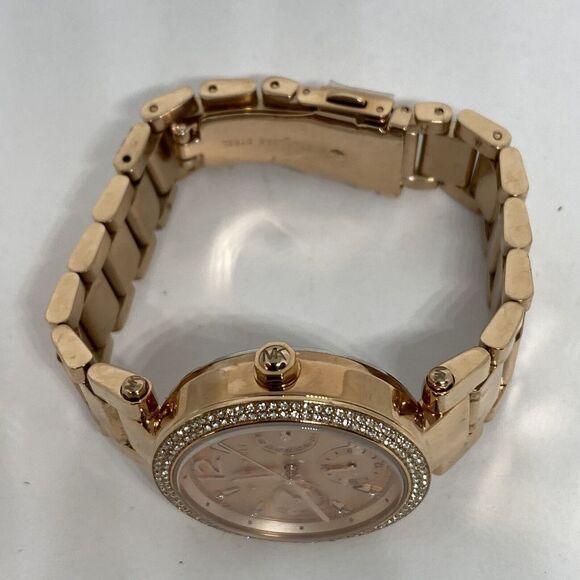 Michael Kors Parker MK6352 Womens Stainless Steel Analog Dial Quartz Watch XR442 - Picture 8 of 12